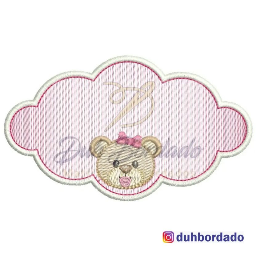 Moldura Ursinha Baby