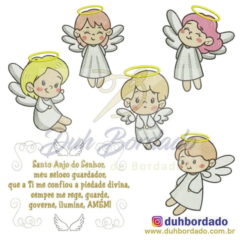 Coleção Anjinhos Completa