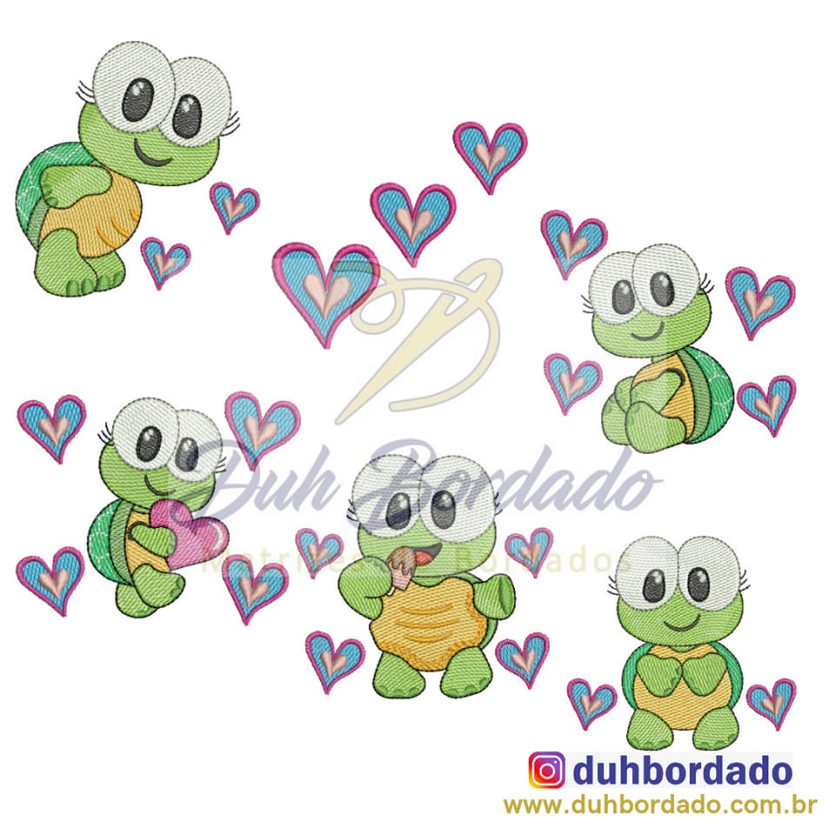 Coleção Tartarugas Completa