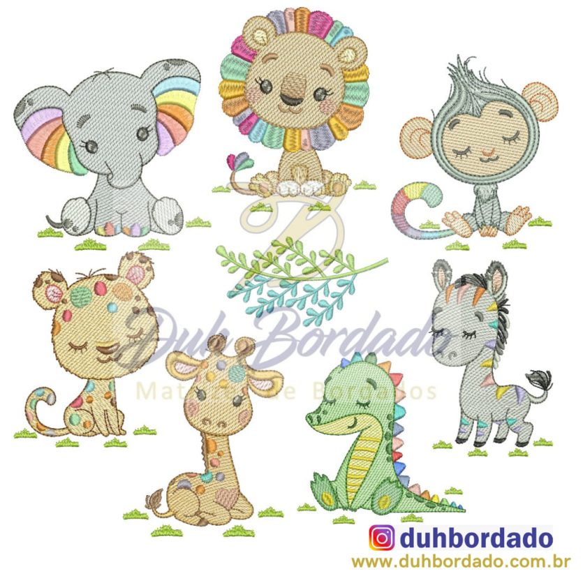 Coleção Animais da África Completa