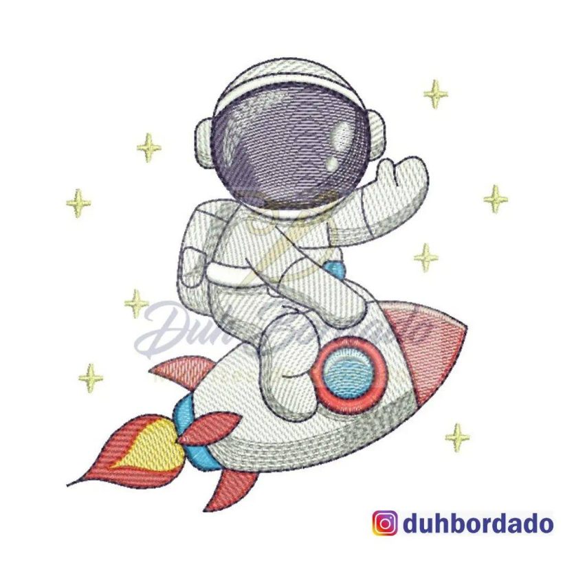 Astronauta Foguete