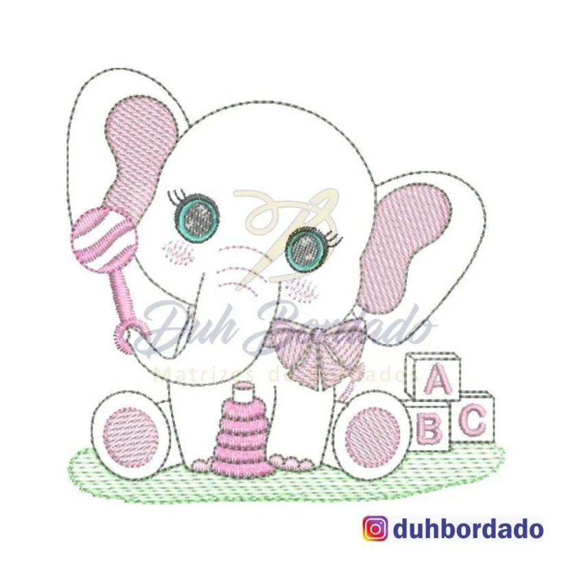 Elefante Menina Brinquedos