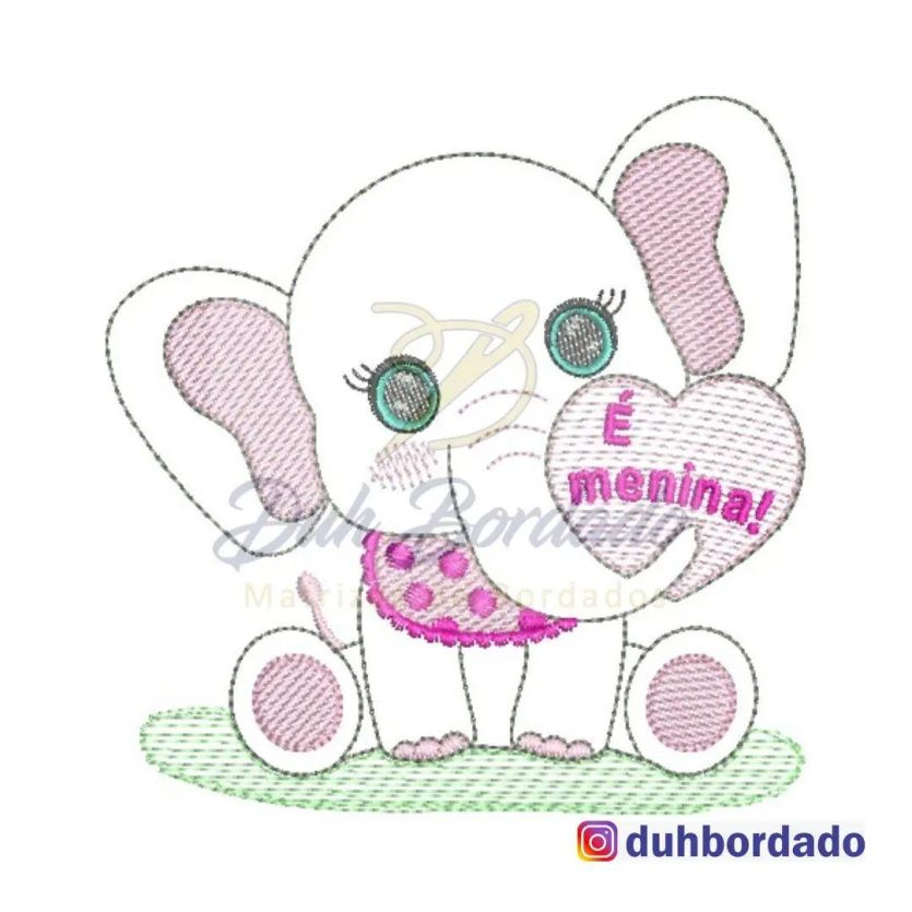 Elefante é Menina