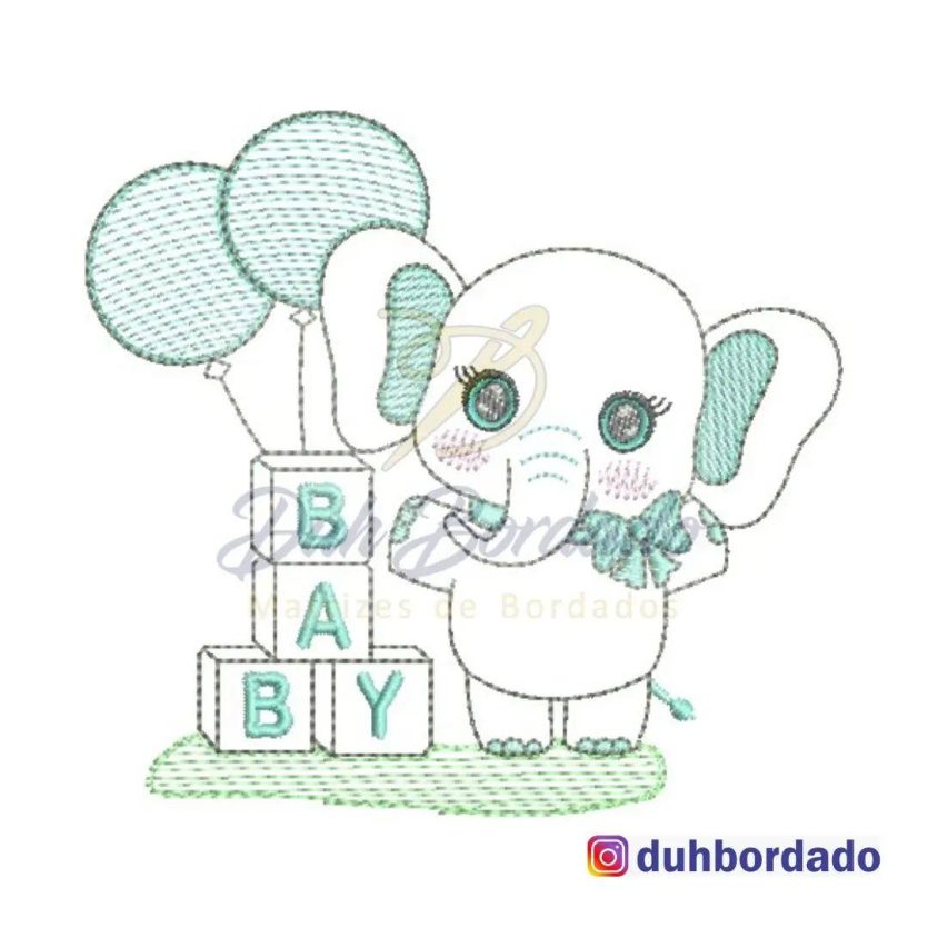Elefante Baby Menino