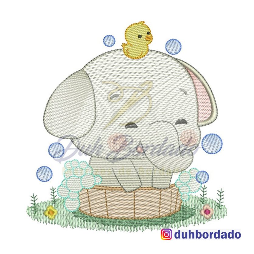 Elefante no Banho