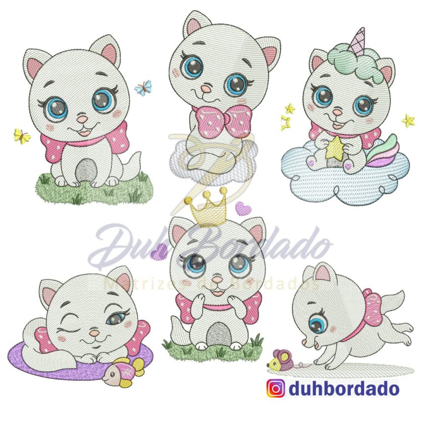 Coleção Gatinha Completa