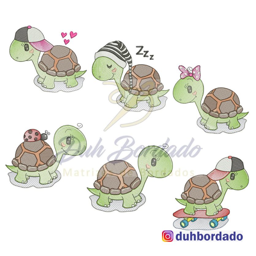 Coleção Tartarugas Completa