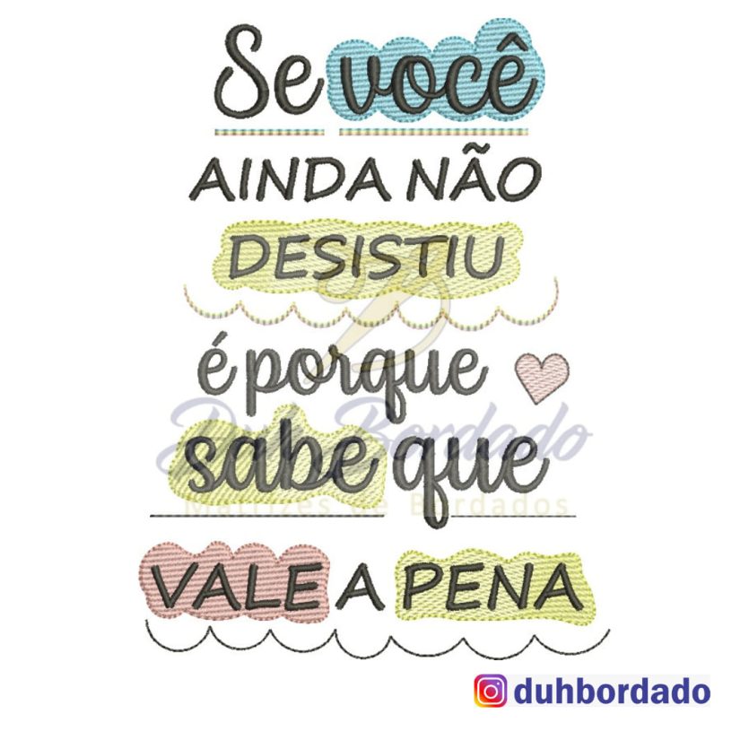 Se Você Ainda não Desistiu...