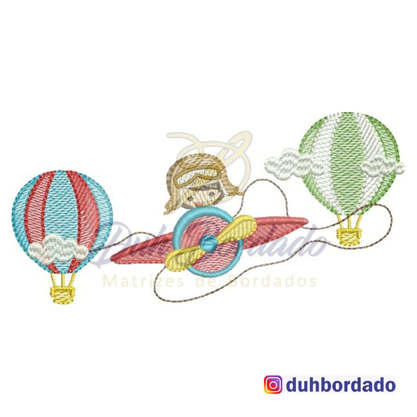 Menino Aviador e Balões