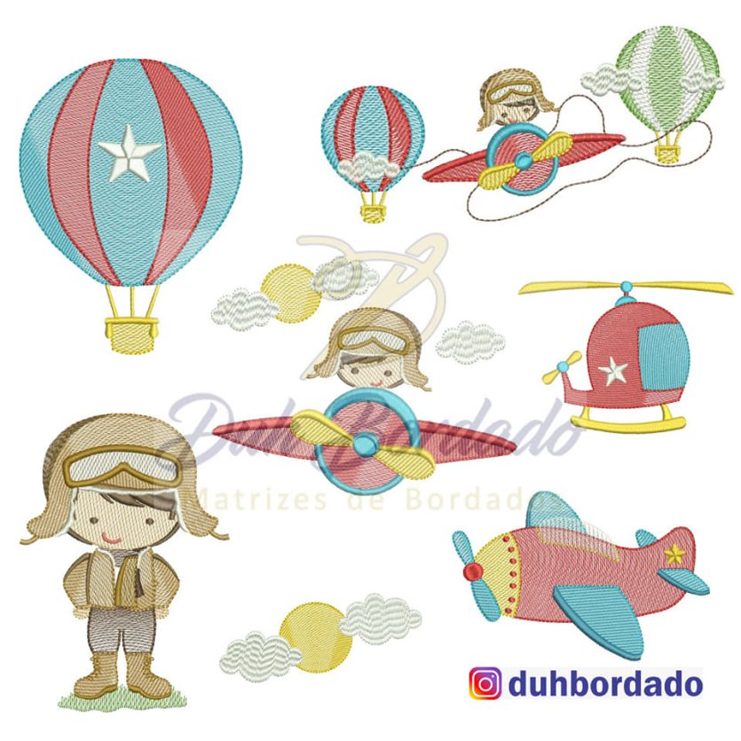 Coleção Menino Aviador Completa