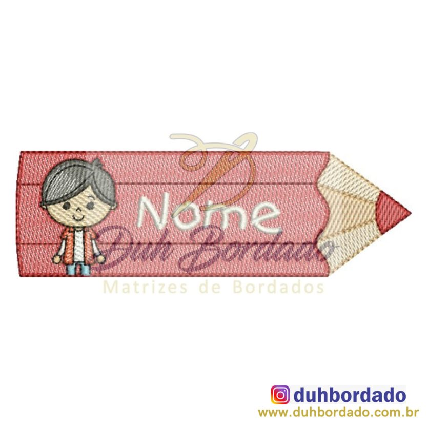 Lápis Menino Volta às Aulas