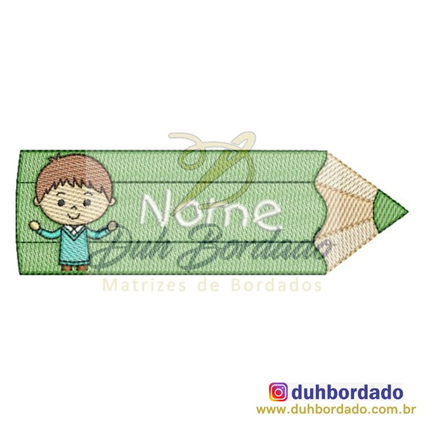 Lápis Menino Volta às Aulas