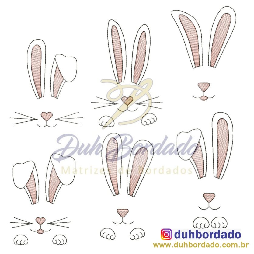 Coleção Carinha de Coelho Completa