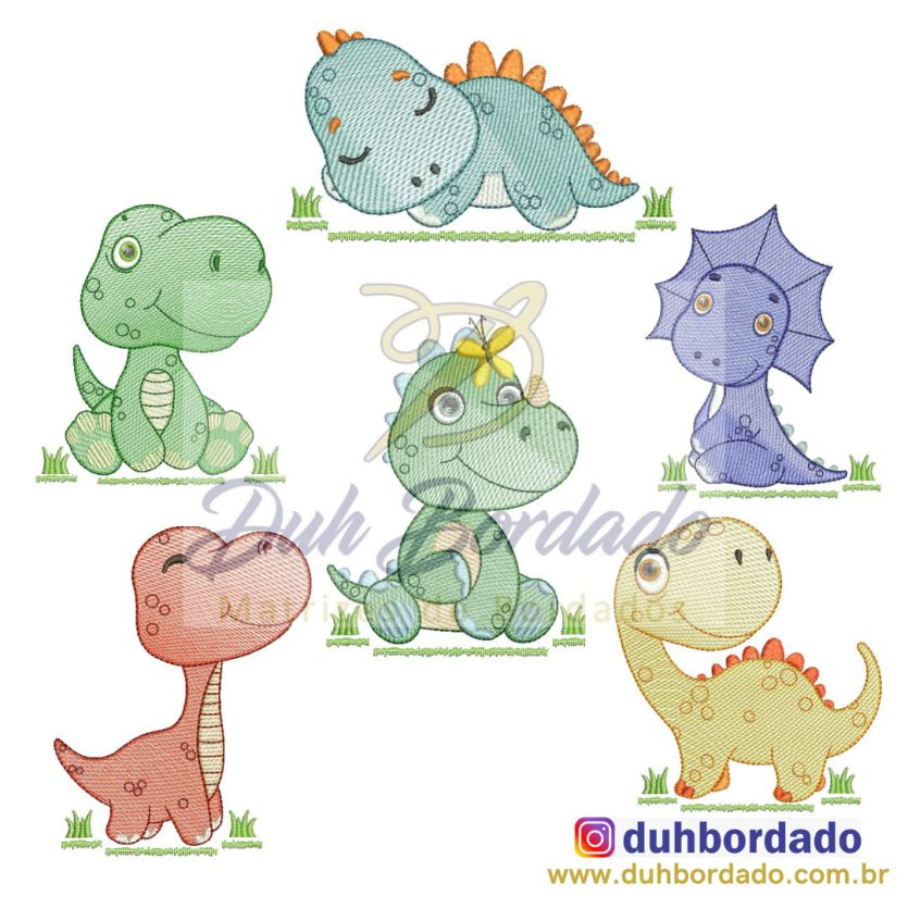 Coleção Baby Dino Completa