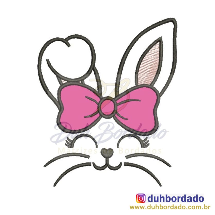 Carinha Coelha Aplique