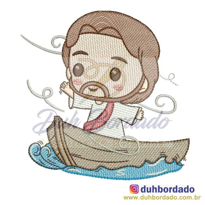 Jesus Cristo Cute Barco