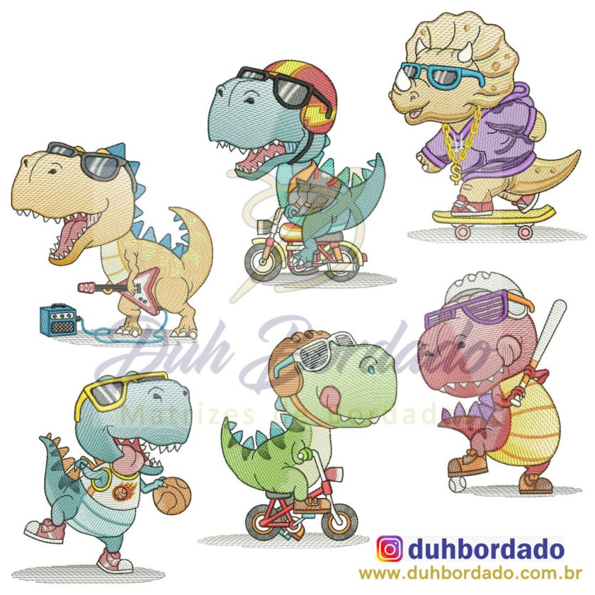 Coleção Dino Radical Completa