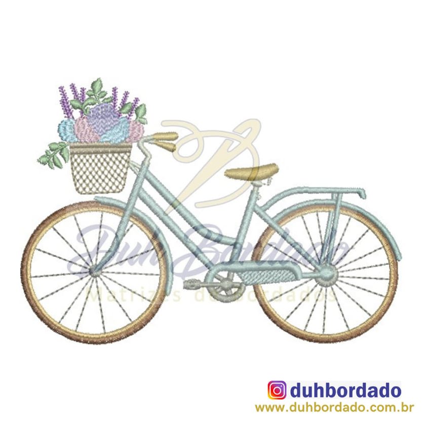 Bicicleta Hortênsias