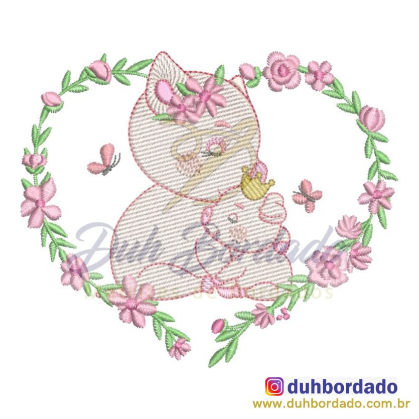 Mamãe Porquinha e Filhote