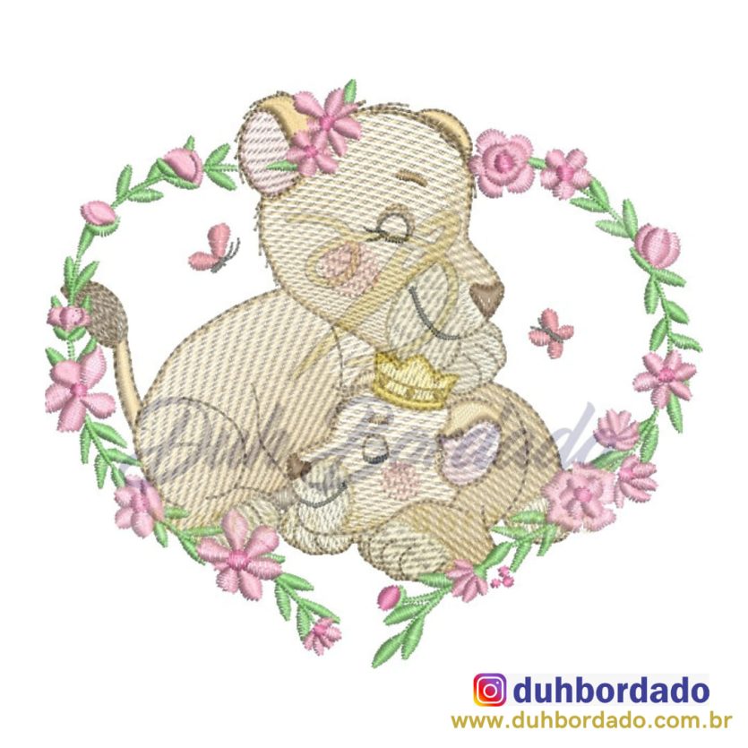 Mamãe Leoa e Filhote