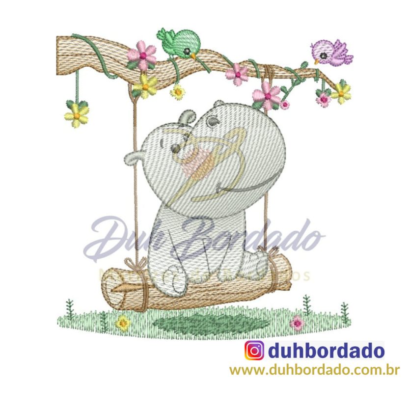 Hipopótamo no Balanço