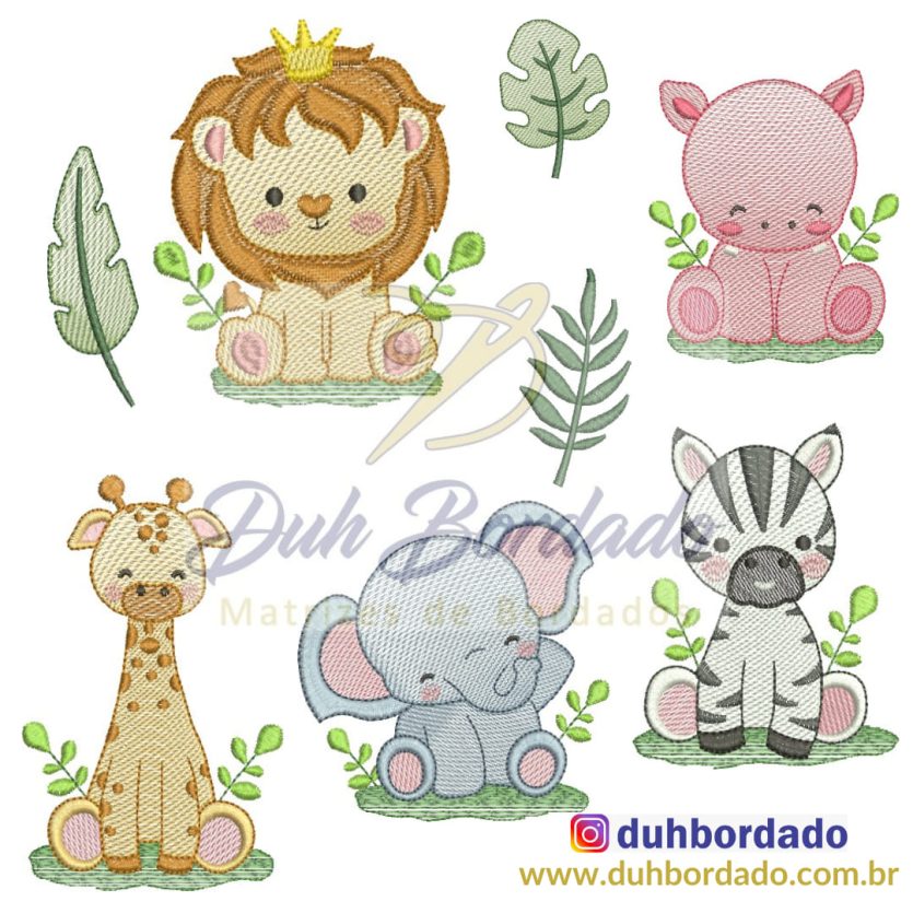 Coleção Safari Baby Completa