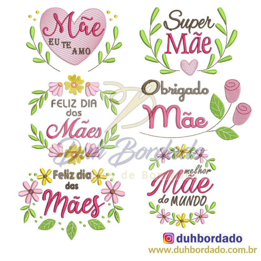Coleção Dia das Mães Floral Completa
