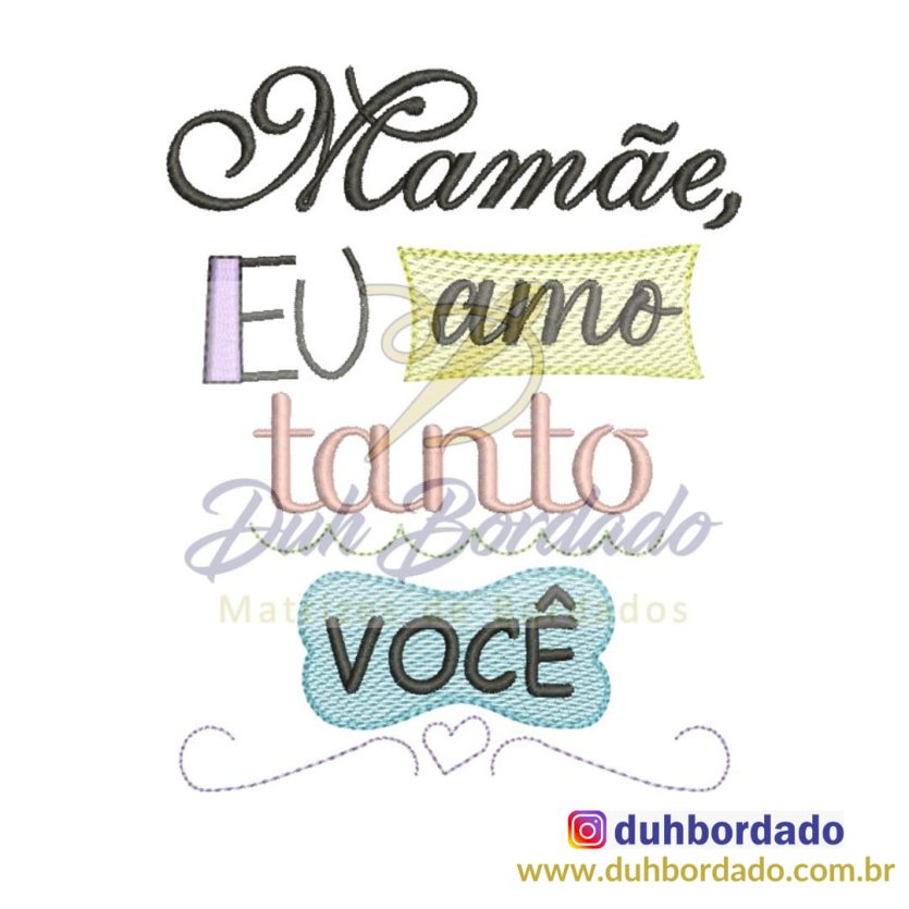 Mamãe eu amo tanto você