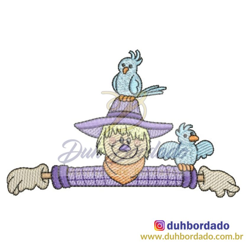 Espantalho Passarinhos