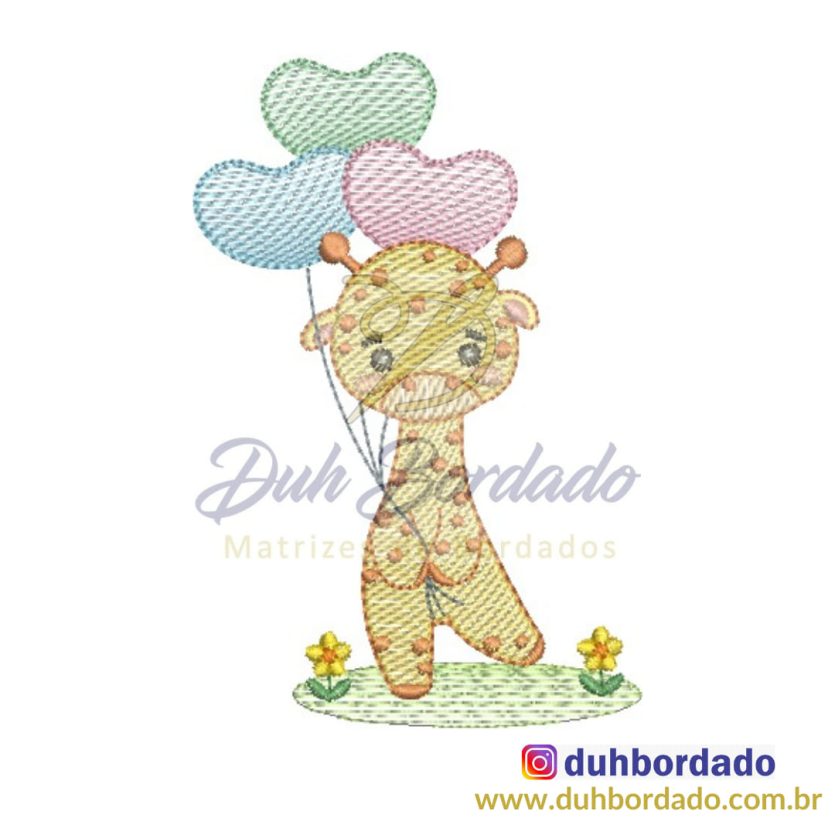 Girafa Balão