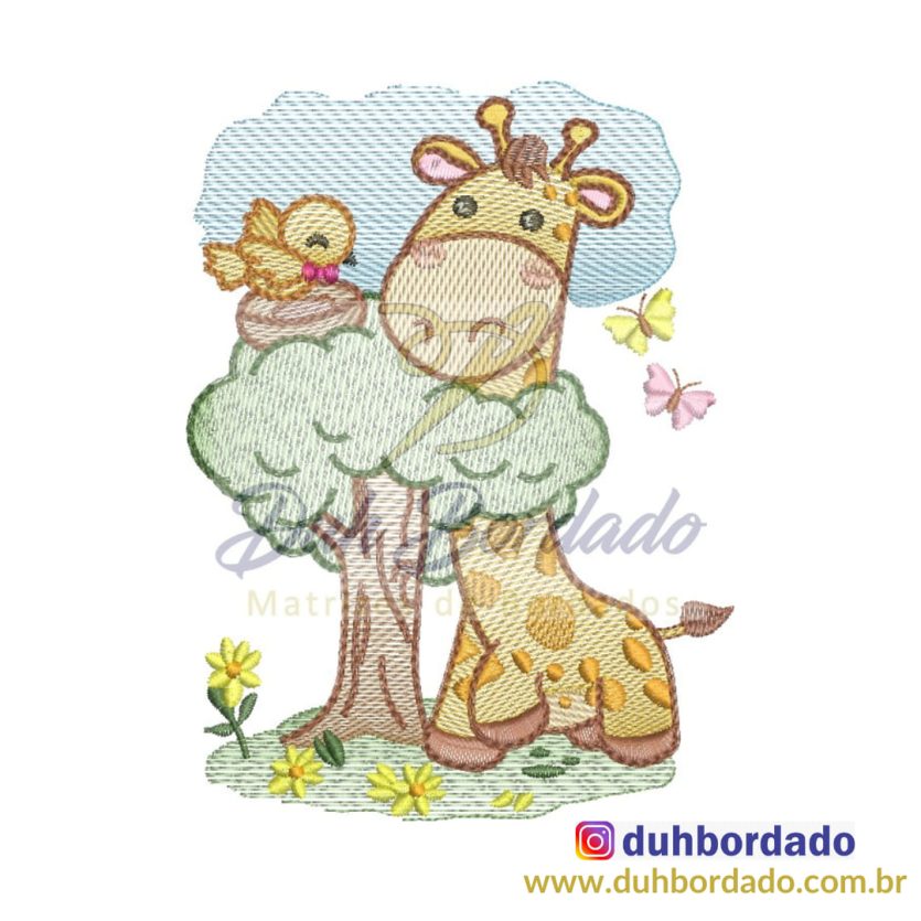 Girafinha Passarinho