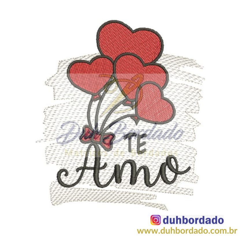Matriz de Bordado Dia dos Namorados