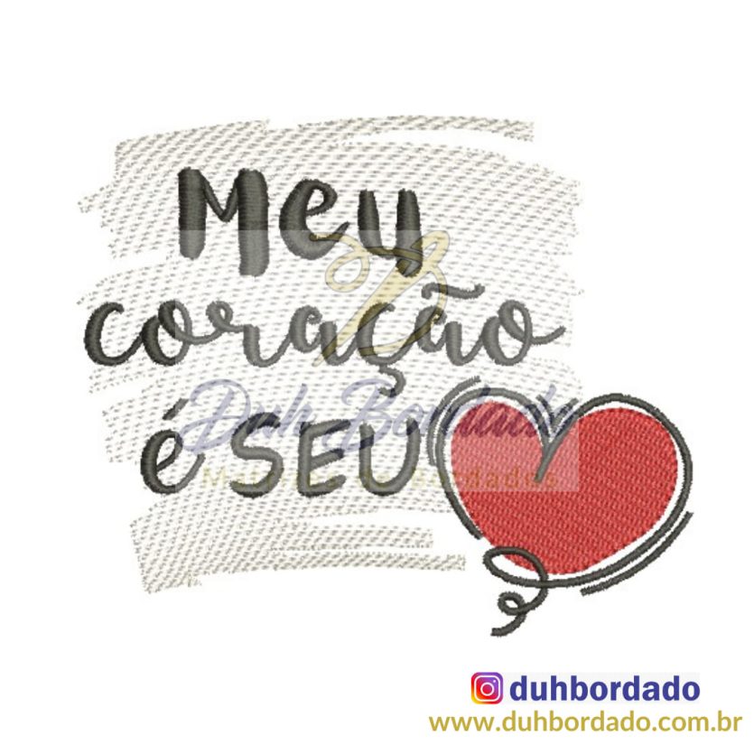 Matriz de Bordado Dia dos Namorados
