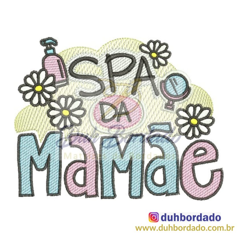 Matriz de Bordado Dia das Mães
