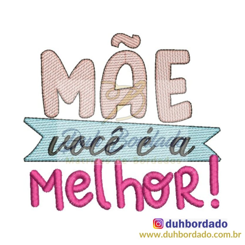 Matriz de Bordado Dia das Mães