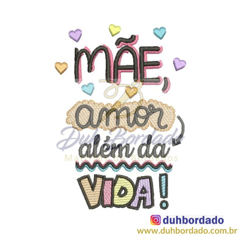 Matriz de Bordado Dia das Mães