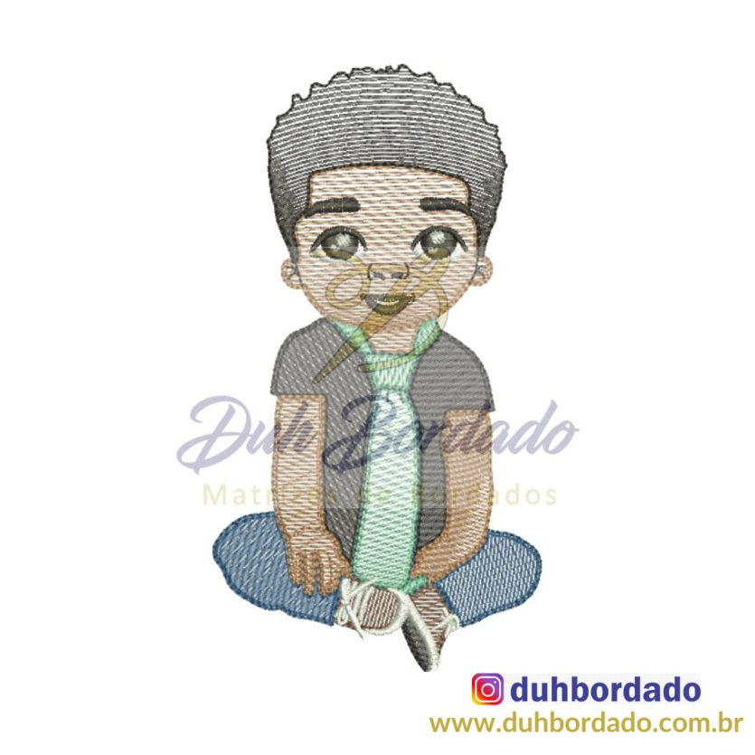 Matriz de Bordado Afro