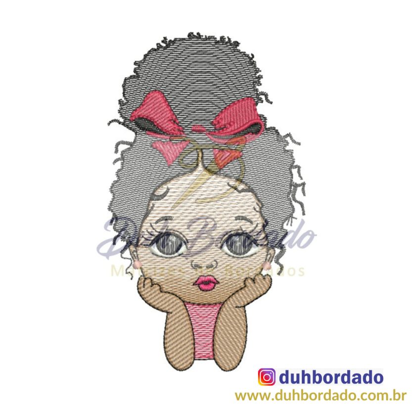 Matriz de Bordado Afro