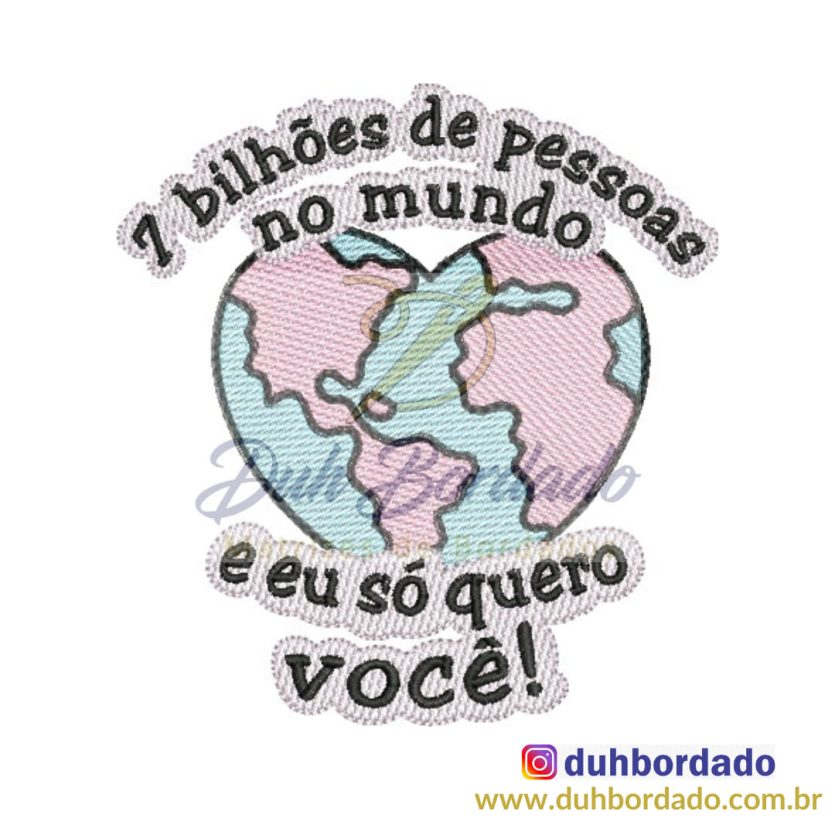 Matriz de Bordado Dia dos Namorados