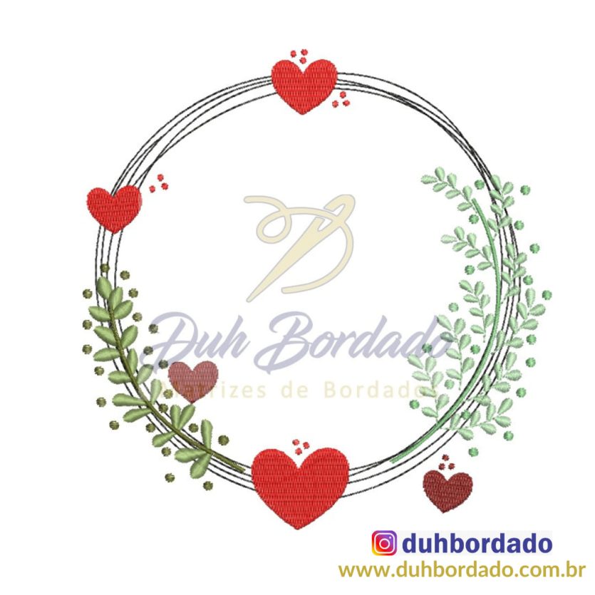 Matriz de Bordado Moldura