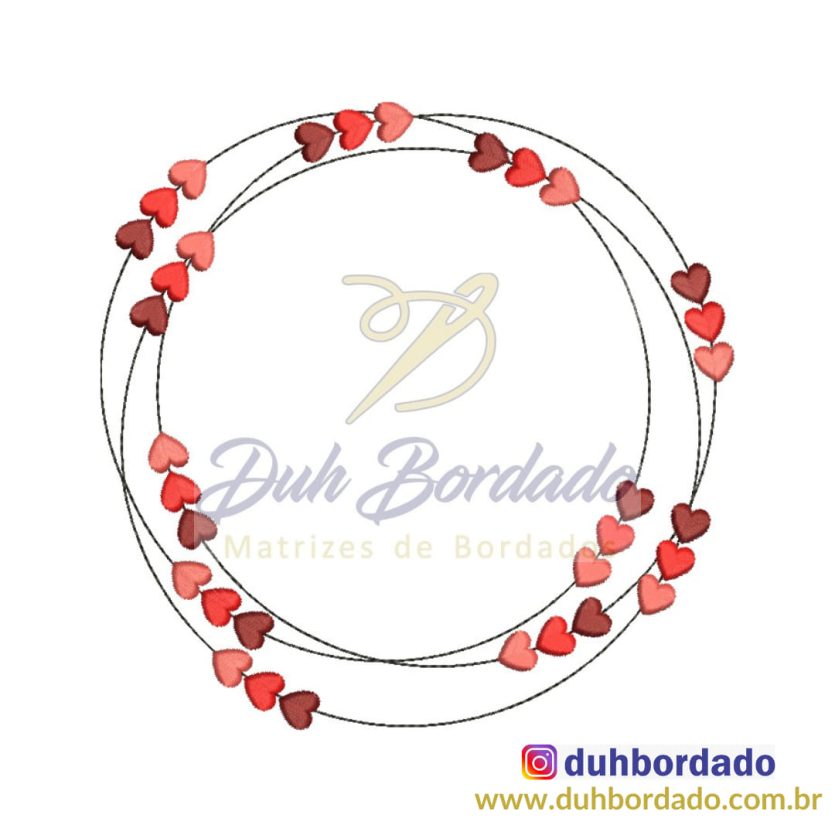 Matriz de Bordado Moldura