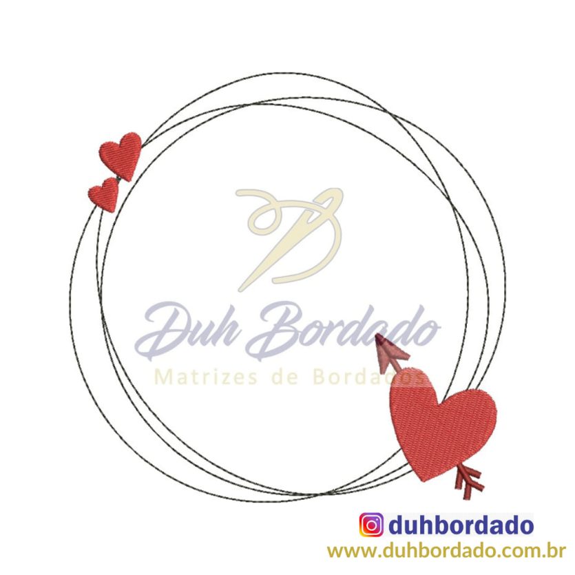 Matriz de Bordado Moldura