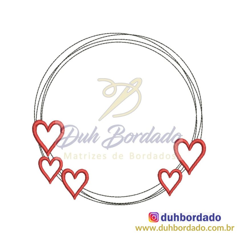 Matriz de Bordado Moldura