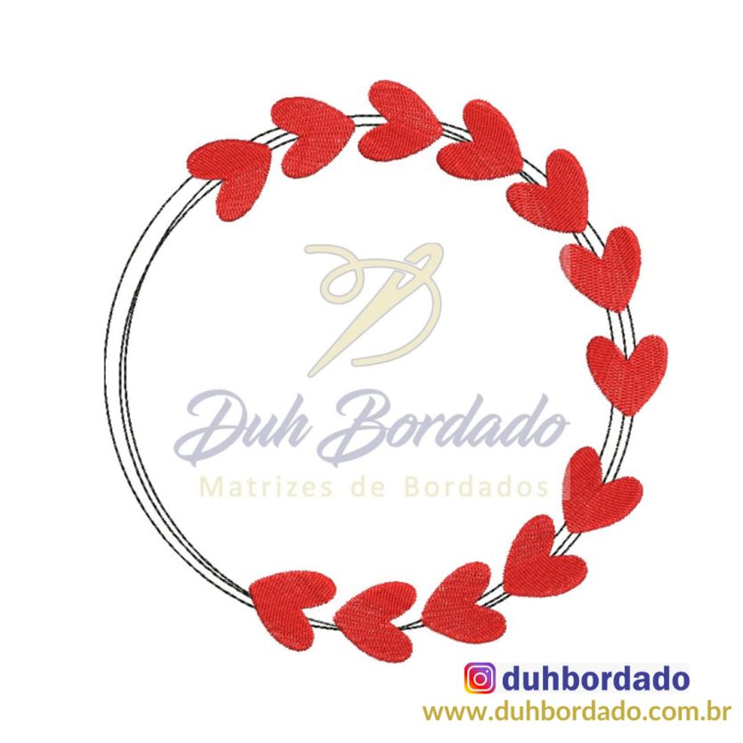 Matriz de Bordado Moldura