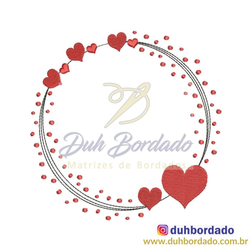 Matriz de Bordado Moldura