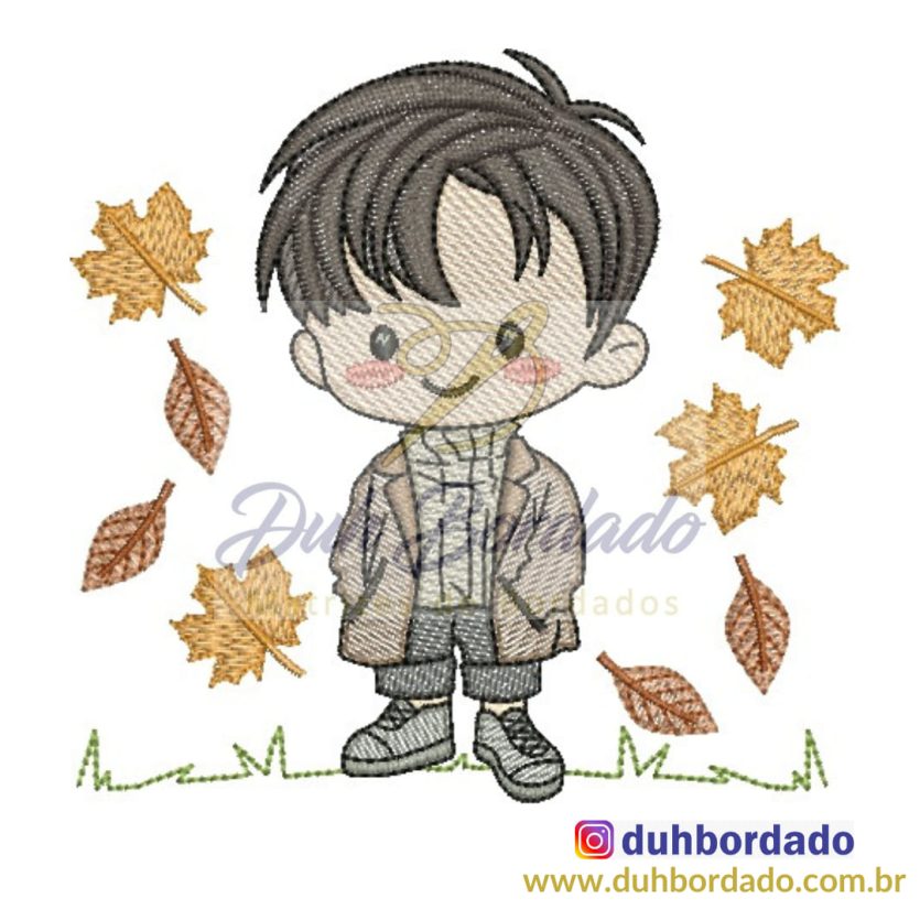 Matriz de Bordado Menino