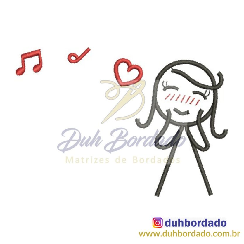 Matriz de Bordado Dia dos Namorados