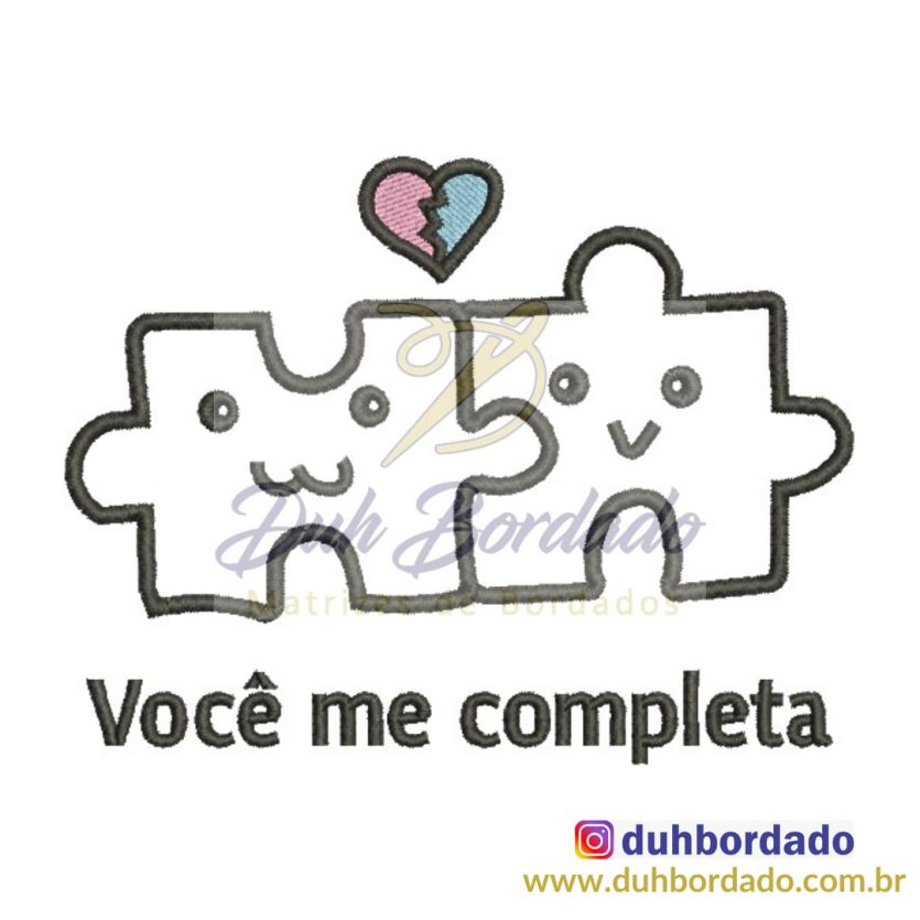 Matriz de Bordado Dia dos Namorados