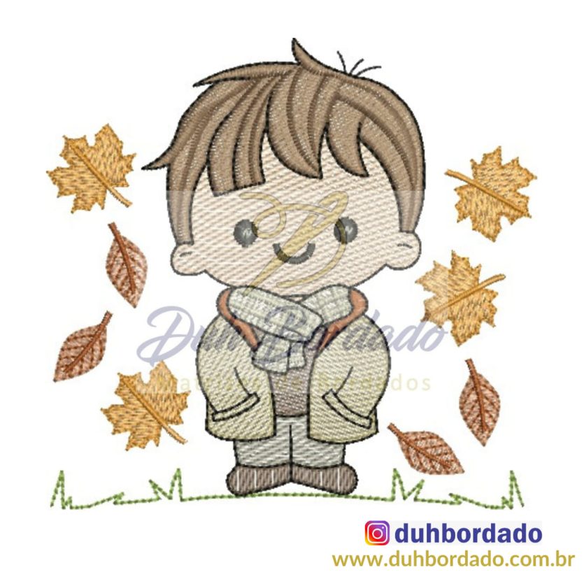 Matriz de Bordado Menino