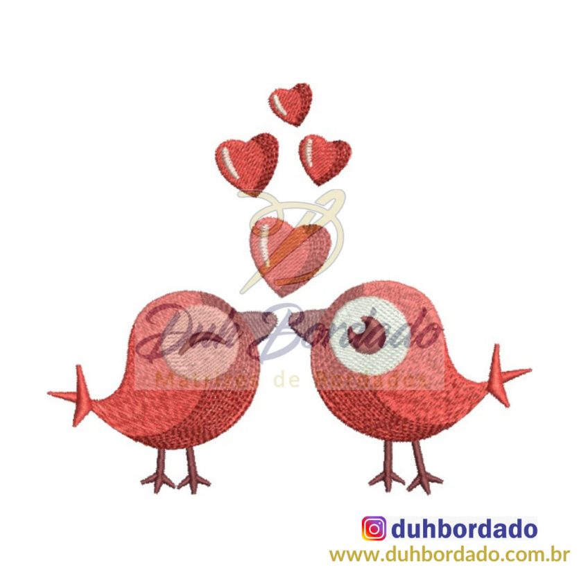 Matriz de Bordado Dia dos Namorados